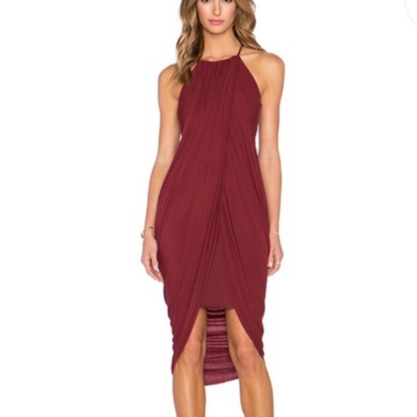 Bailey 44 | ‘Day Lily’ Dress In Burgundy. Made In Usa.
